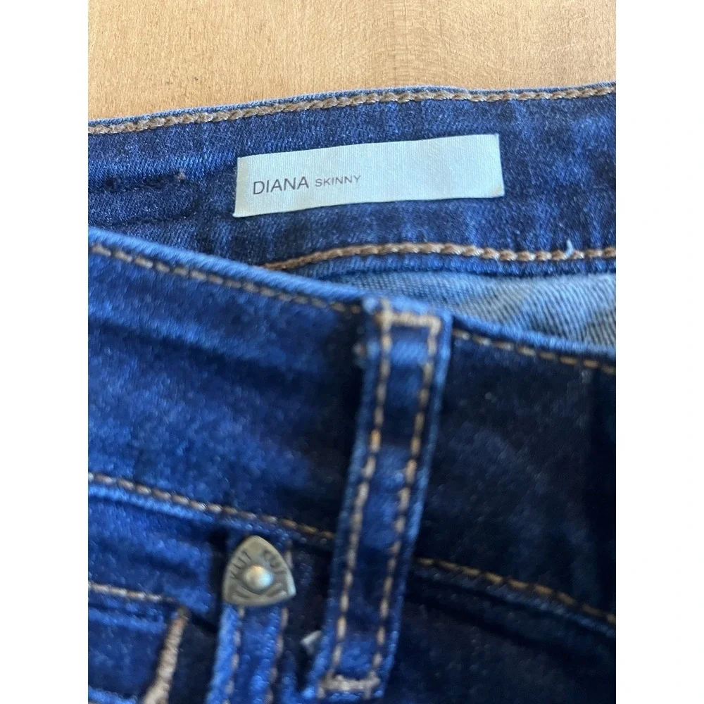 KUT from the Kloth‎ Diana Skinny Jeans Women's Sz 8 Dark Wash Stretch Denim